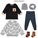 Vorschaubild Warme Strickleggings Kinder