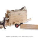 Vorschaubild Pferdeanhänger 32 cm Vollholz 3 - 8 Jahren