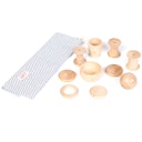 Vorschaubild Treasure basket 10 Holzteile - ab 10 Monaten