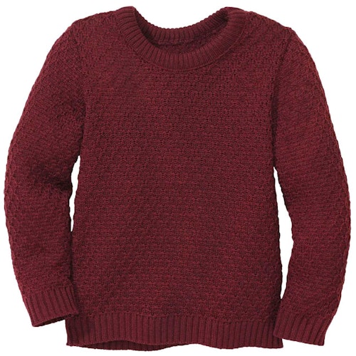 Pullover Zick-Zack Strickmuster