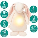 Vorschaubild Der Summhase mit Lampe weiss aus Baumwolle und Polyester