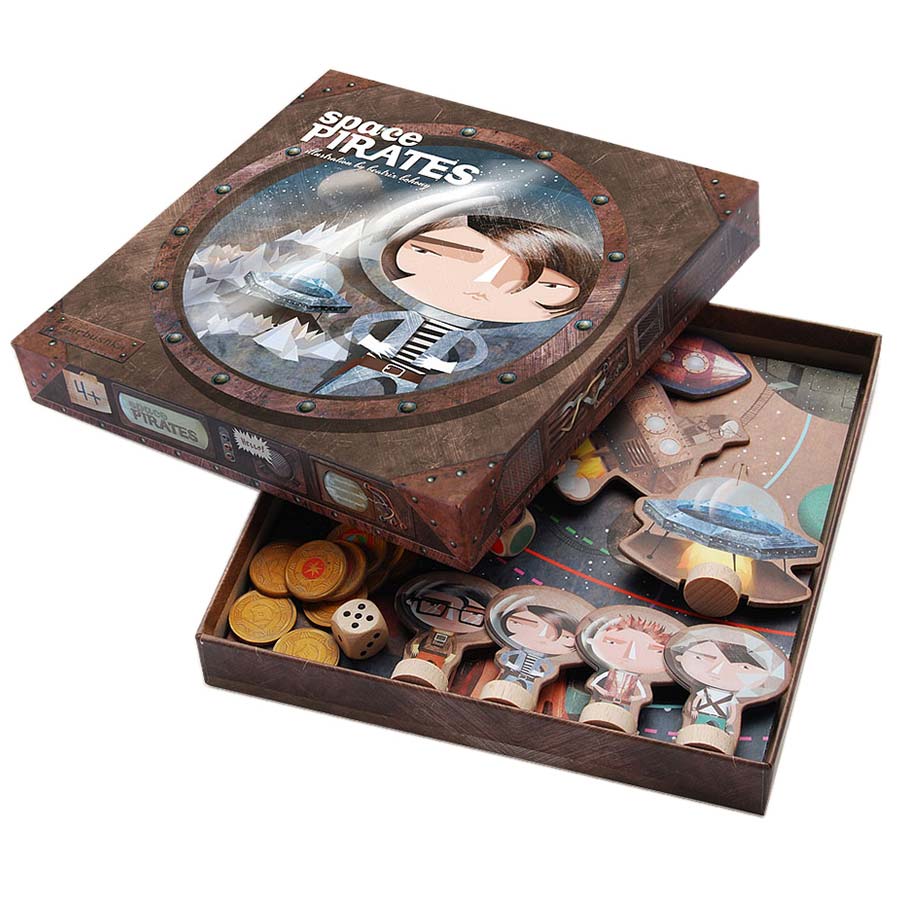 Brettspiel Space Pirates für Abenteurer (4-99 Jahre)