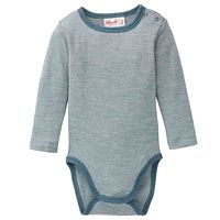 Body People Wear Organic Wolle/Seide langarm Uni