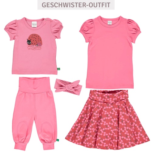 T-Shirt Puffärmel Herz