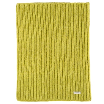 Damen Loop Baby Alpaka Merinowolle Mix limetten-grün