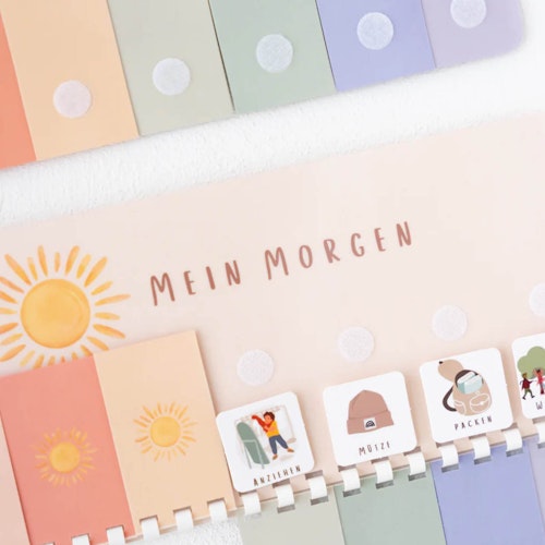 Routineplaner Bunt inkl. 420 Symbole
