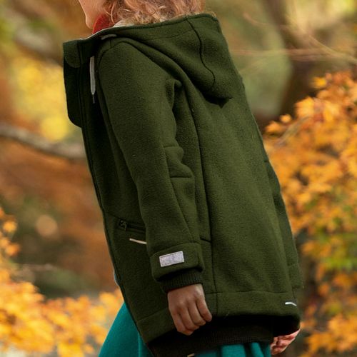Jacke Disana langarm Schurwolle Uni