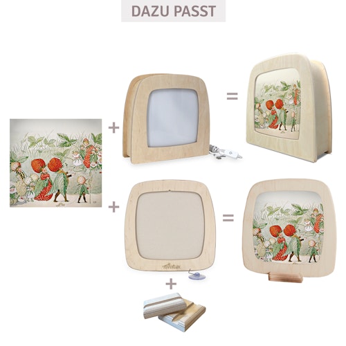 Toverlux Silhouette Elsa Beskow - Christophers Garden