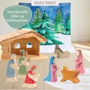 Vorschaubild Spieltuch Bio-Baumwolle Tannenbaum 100 x 100 cm