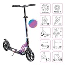 Vorschaubild Alu Scooter ab 6 Jahre 35-100kg 205mm-Rädern neochrome