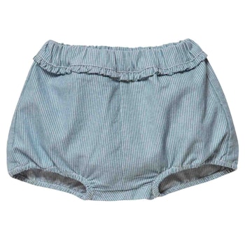 Leichte gewebte Shorts denimblau gestreift