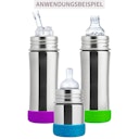 Vorschaubild Schutzkappe Flaschenboden bis 325 ml Pura mint-grün