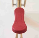 Vorschaubild Sattelbezug für alle Wishbone Bikes - rot