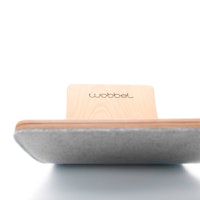 wobbel starter Board DUNKELGRAU 70 x 27,5 cm transparent