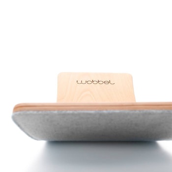 wobbel starter Board DUNKELGRAU 70 x 27,5 cm transparent