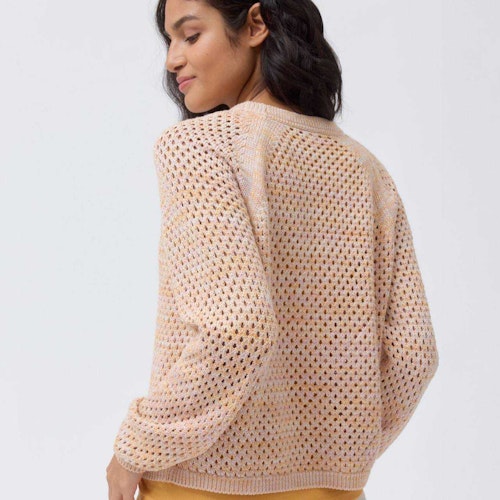 Weicher leichter Damen Sommerstrick Pullover