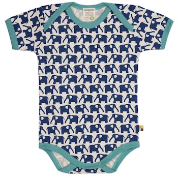 Body kurzarm Elefanten marine