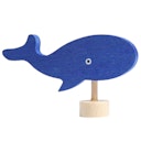 Vorschaubild Grimms Stecker Wal blau