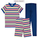 Vorschaubild Gestreiftes Shirt kurzarm