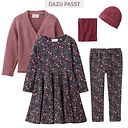 Vorschaubild Kleid People Wear Organic langarm Motiv