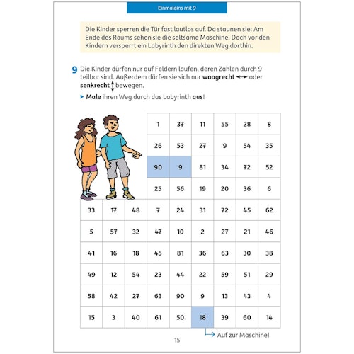 Mathe-Abenteuer – 3. Klasse im Mittelalter