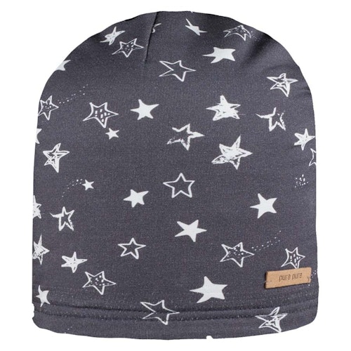 Beanie Sterne doppellagig