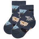 Vorschaubild Frotteesöckchen blau Doppelpack