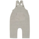Vorschaubild Leichter Baby Strampler Latzhose Krepp-Gewebe