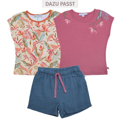 Kurze leichte Musselin Shorts