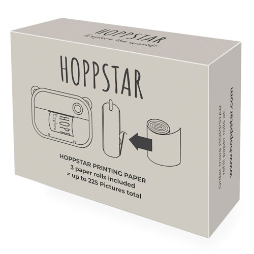 3er Pack Thermodruckrollen für Artist Kamera