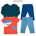 Vorschaubild Hai Shirt kurzarm gestickt