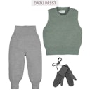 Vorschaubild Kinder Pullunder aus Wolle