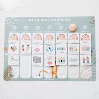 Wochenplaner Affirmation Tiger inkl. 525 Symbole