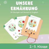 Unsere Ernährung 7-9 J. Kartensatz (ohne Lochkasten)