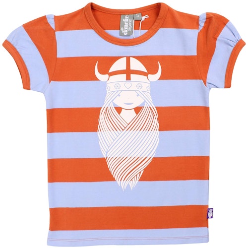 Shirt kurzarm gestreift Wikinger
