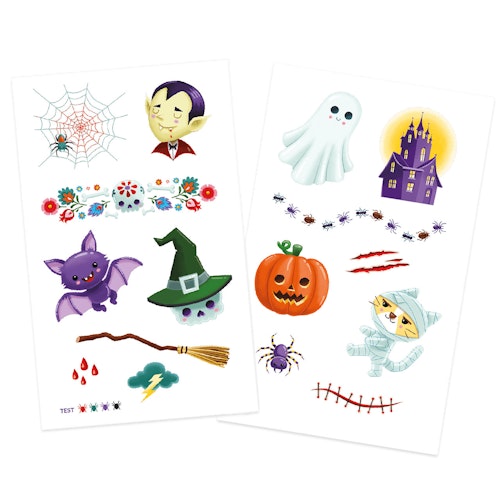 Kindertattoos mit Gruselfaktor