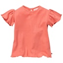 Vorschaubild Edles Ajour T-Shirt Rüschenärmel