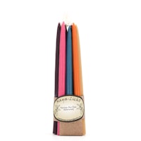 Maya Licht –Palmölfreie Kerzen 14cm 10er Set mixed hell