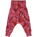 Vorschaubild Edle Krabbelhose Schleife Blumen