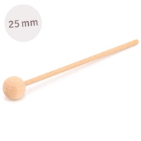 Holzschlägel für Xylophon 25 mm Durchmesser