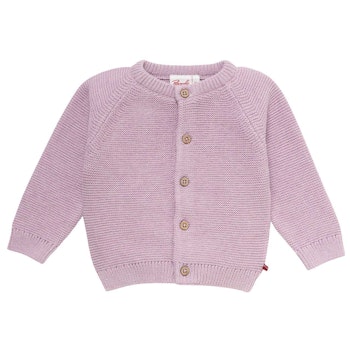 Weicher Cardigan Knopfleiste flieder