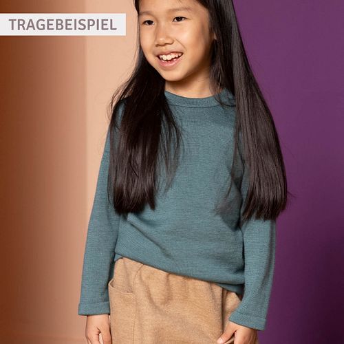Pullover Disana Strick langarm Merinowolle