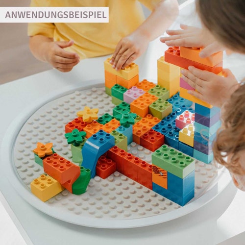 Sensorikspielzeug Baustein Matte grün