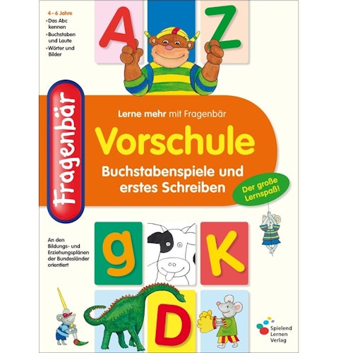 Buchstaben Spiele ab 4 Jahre Mitmachbuch