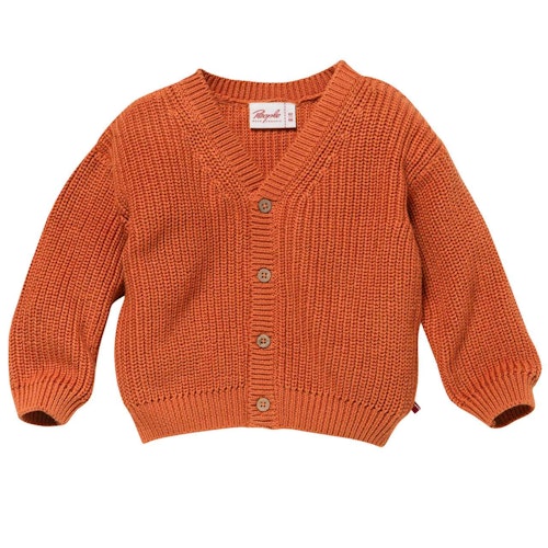 Jacke People Wear Organic Knopfleiste langarm Strick