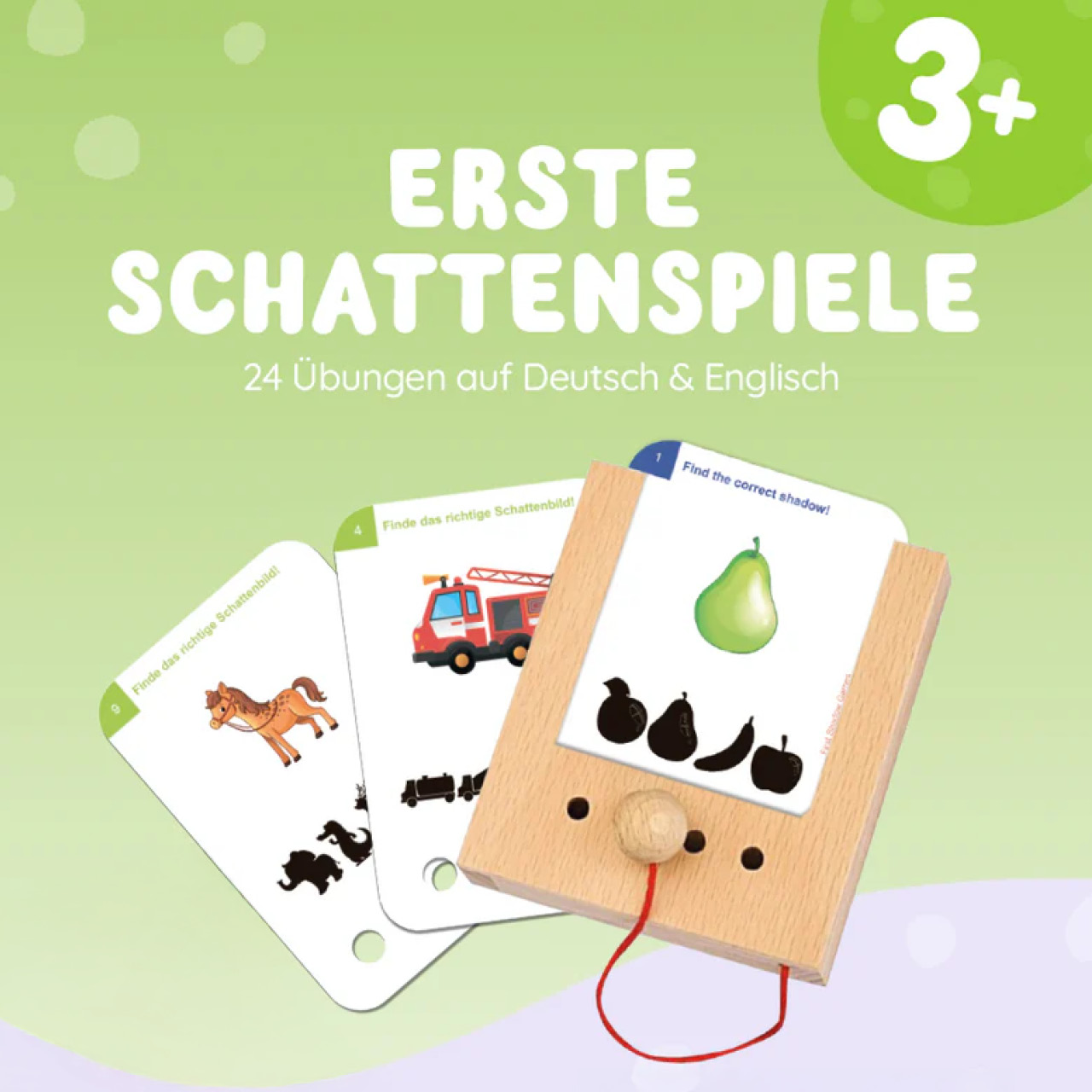 Erste Schattenspiele Kartensatz (ohne Lochkasten)