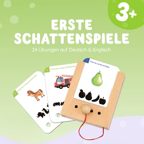 Erste Schattenspiele Kartensatz (ohne Lochkasten)