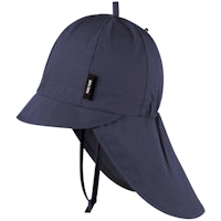 Sommermütze indigo Nackenschutz
