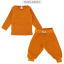Vorschaubild Babyhose Wollplüsch breite Bündchen