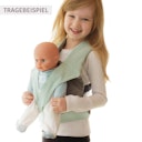 Vorschaubild Kinder Puppentrage multifunktional- Regenbogen navy